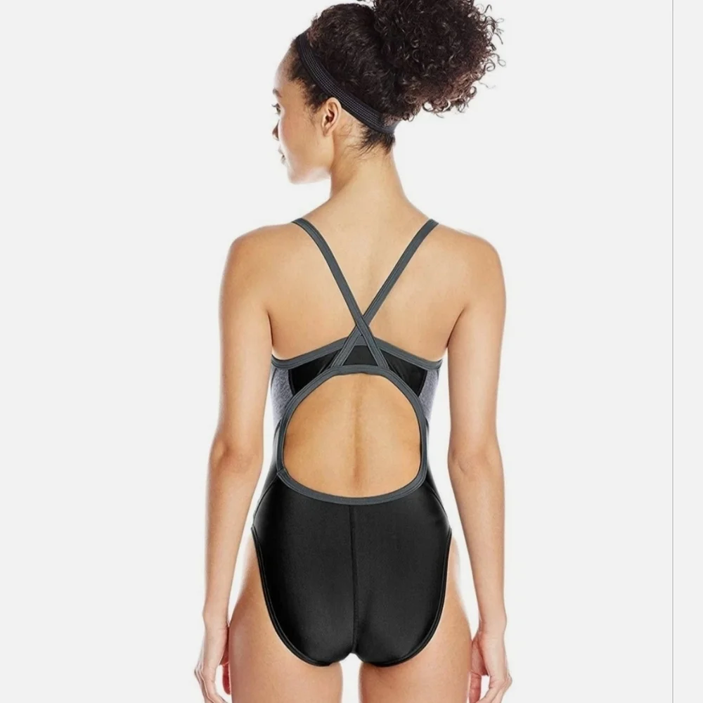 Speedo Pro LT Women's Swimsuit Size 10/36 Black Size M